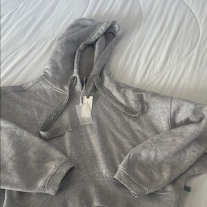 Women's Classic Gray Hoodie Sweater